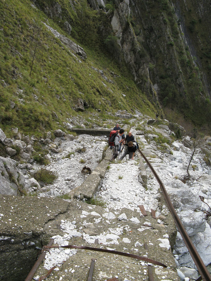 Via di lizza Alto di Sella